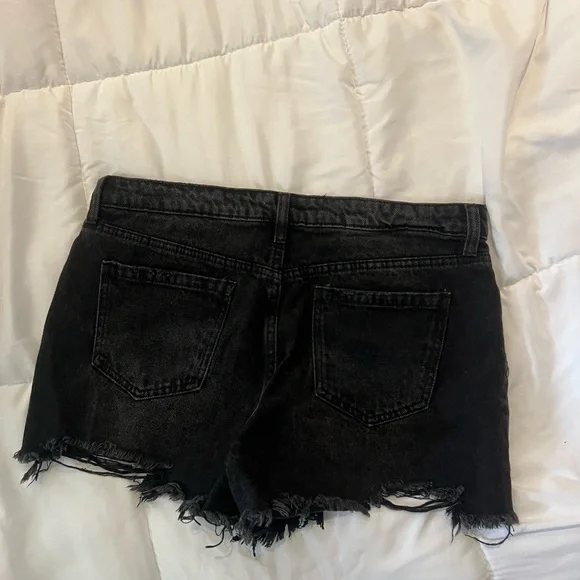 BP black denim shorts, size 30 - Picture 3 of 3